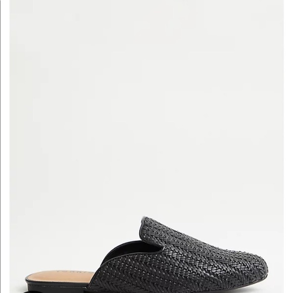 Nwt Torrid wide width Black Woven Mules slides - Picture 4 of 5